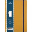 Oberthur - Carnet de notes souple A5 - ligné - 200 pages - moutarde