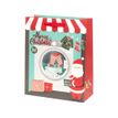 Legami - Sac cadeau - 11,5 cm x 26,5 cm x 32,5 cm - Christmas laundry