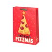 LEGAMI - geschenktasje - extra groot - 31 cm x 11 cm x 43 cm - merry pizzmas