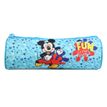 Trousse ronde Mickey - 1 compartiment - bleu - Bagtrotter