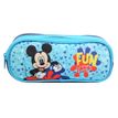 Trousse rectangulaire Mickey - 2 compartiments - bleu - Bagtrotter