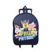 Sac maternelle à roulettes Pat'Patrouille - 1 compartiment - bleu - Bagtrotter