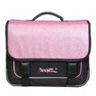 Cartable Miniseri 38 cm - 2 compartiments - rose - Bagtrotter