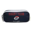 Trousse rectangulaire Phileas Rugby - 2 compartiments - bleu - Bagtrotter