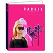 Classeur Barbie - 26 x 31,5 cm - rose - Bagtrotter