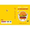 Agenda Fun - 1 jour par page - 12,5 x 17,5 cm - hamburger - Bouchut