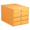 RHODIA Rhodiarama Home Office - ladekast - voor 248 x 327 mm - oranje, oranje rugnieten