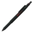 Rotring 600 - Stylo 3 en 1 : porte-mines et stylo à bille noir et rouge - noir