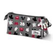 Mickey Mouse Grey -Trousse 3 compartiments - Karactermania
