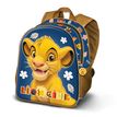 Le roi lion Little face - Sac à dos maternelle 3D - 1 compartiment - Karactermania