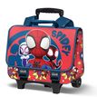 Spiderman Gang - Cartable avec chariot amovible 38 cm - 1 compartiment - Karactermania