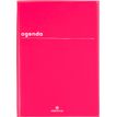 Agenda Boréal - 1 jour par page - 15 x 21,6 cm - rouge - Oberthur