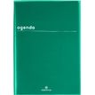 Agenda Boréal - 1 jour par page - 15 x 21,6 cm - vert - Oberthur