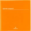 Agenda Boréal Compact² - 1 semaine sur 2 pages - 16,5 x 16,5 cm - moutarde - Oberthur