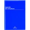 Agenda Boréal - 1 jour par page - 12,5 x 17,5 cm - bleu - Oberthur