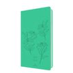 Agenda Summerside 16 poche - 1 semaine sur 2 pages - vert turquoise - Oberthur