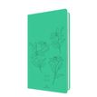 Agenda Summerside 16 poche - 1 semaine sur 2 pages - vert turquoise - Oberthur