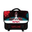 Cartable NASA 38 cm - 2 compartiments - rouge - Bagtrotter