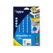 Apli Agipa - Etui A5 - 720 Étiquettes bleues multi-usages - 16 x 22 mm - réf 114332