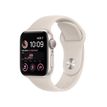 Apple Watch SE (GPS) 2e generatie - sterrenlicht aluminium - smart watch met sportband - sterrenlicht - 32 GB