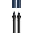 Schneider Paint-It 040 - pack de 2 cartouches de recharge Twin marker - 1 pointe ogive + 1 pointe pinceau - noir