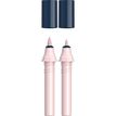 Schneider Paint-It 040 - pack de 2 cartouches de recharge Twin marker - 1 pointe ogive + 1 pointe pinceau - rose clair