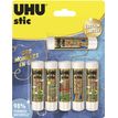 UHU Golden moment - 6 Bâtons de colle - 8.2 g - édition limitée