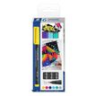 STAEDTLER Lumocolor 318 - pen met vezelpunt - verschillende kleuren (pak van 6)