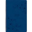 Agenda à spirale Primrose - 1 semaine sur 2 pages - 22 x 28 cm - bleu marine - Oberthur