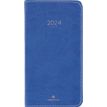 Agenda de poche Eton - 1 semaine sur 2 pages - 9,5 x 17 cm - bleu - Oberthur