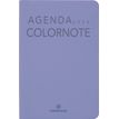 Agenda Colornote - 1 semaine sur 2 pages - 10 x 15 cm - lilas - Oberthur