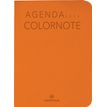 Agenda de poche Colornote - 1 semaine sur 2 pages - 7,5 x 10,5 cm - orange - Oberthur