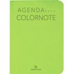 Agenda de poche Colornote - 1 semaine sur 2 pages - 7,5 x 10,5 cm - vert pomme - Oberthur