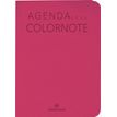 Agenda de poche Colornote - 1 semaine sur 2 pages - 7,5 x 10,5 cm - fuchsia - Oberthur