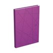 Agenda Textura - 1 semaine sur 2 pages - 10 x 15 cm - violet - Oxford