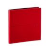 Agenda Voyage - 1 semaine sur 2 pages - 16 x 16 cm - rouge - Oxford