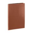 Agenda Voyage - 1 semaine sur 2 pages - 16 x 24 cm - marron - Oxford