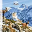 Calendrier mensuel 30 x 30 cm - Alpes - 16 mois - Aquarupella
