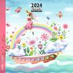 Calendrier mensuel 30 x 30 cm - Nina Chen - 16 mois - Aquarupella