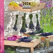 Calendrier mensuel 30 x 30 cm - Parfums de fleurs - 16 mois - Aquarupella