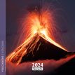 Calendrier mensuel 30 x 30 cm - Volcan - 16 mois - Aquarupella