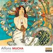 Calendrier mensuel Museum 30 x 30 cm - Alfons Mucha - 16 mois - Aquarupella