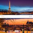 Calendrier mensuel Prestige 30 x 30 cm - Paris - 16 mois - Aquarupella