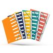 Oxford ColourTab - Trieur 8 positions - A4 - disponible dans différentes couleurs