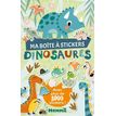Lisez! - jeu d'adhésifs de décoration - 1000 pièces - dinosaures - 150 x 95 mm