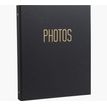 Exacompta OfficeByMe - Album photo classeur - 60 pages noires - noir