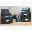 3130630796015-Exacompta OfficeByMe - Lot de 3 boîtes de rangement - noir--1