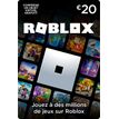 Carte cadeau Roblox 20€