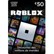 Carte cadeau Roblox 50€