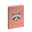 Agenda Safari - 1 jour par page - 12,5 x 17,5 cm - raton laveur - Exacompta